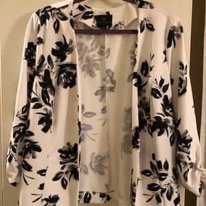 Floral blazer